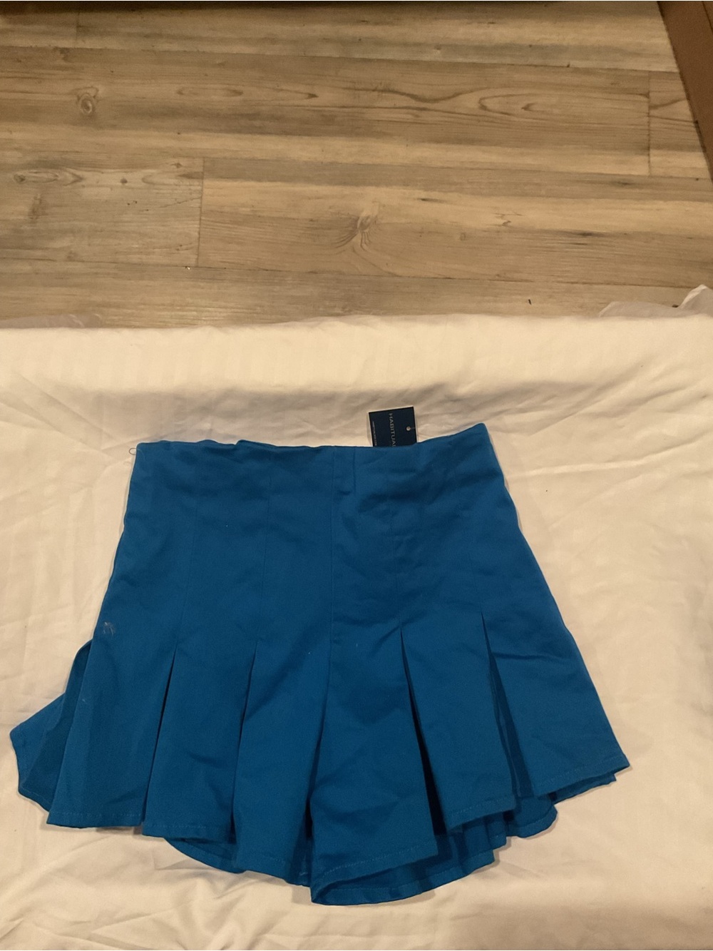 Habitual Bright Blue Pleated Skirt